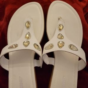 Women's Thong Sandals, Size 12W